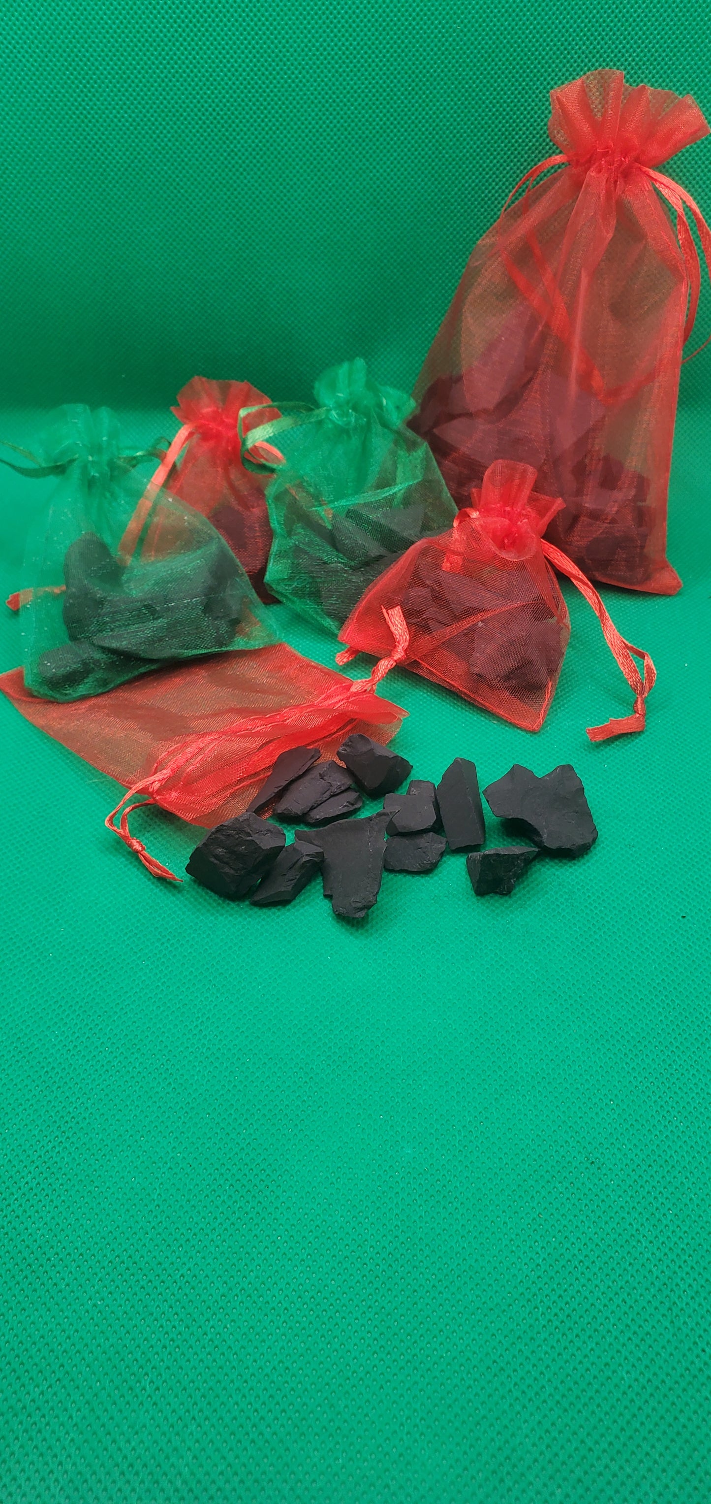 Shungite "Bags of Coal" Stocking stuffer