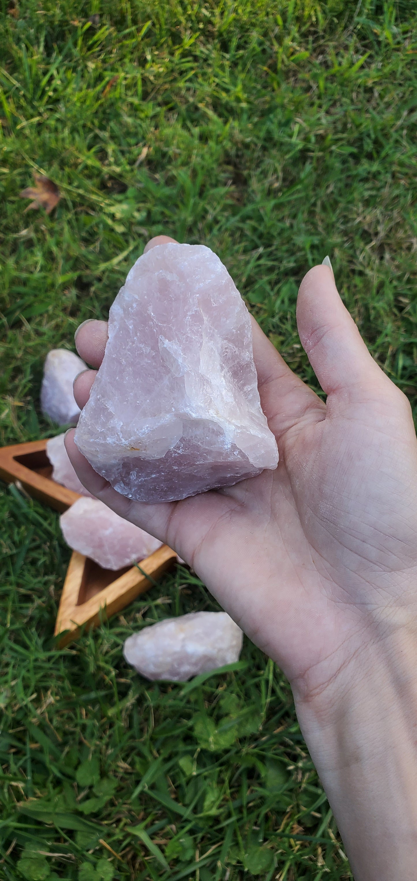 Rose Quartz Large Rough Stone