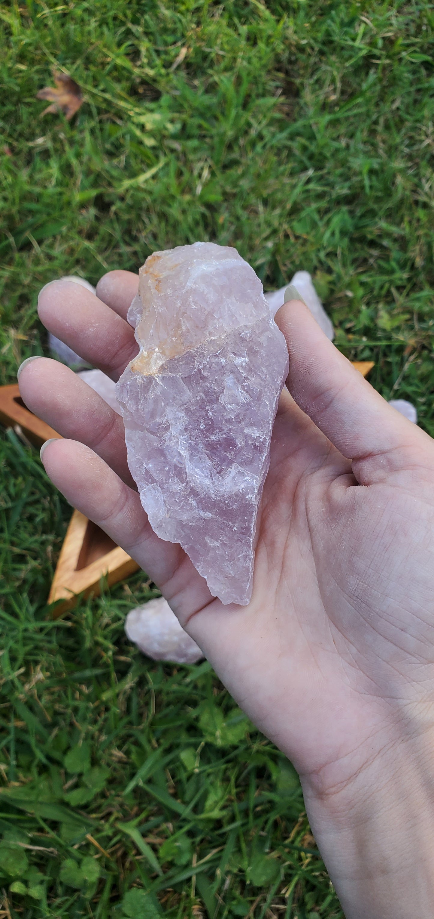 Rose Quartz Large Rough Stone