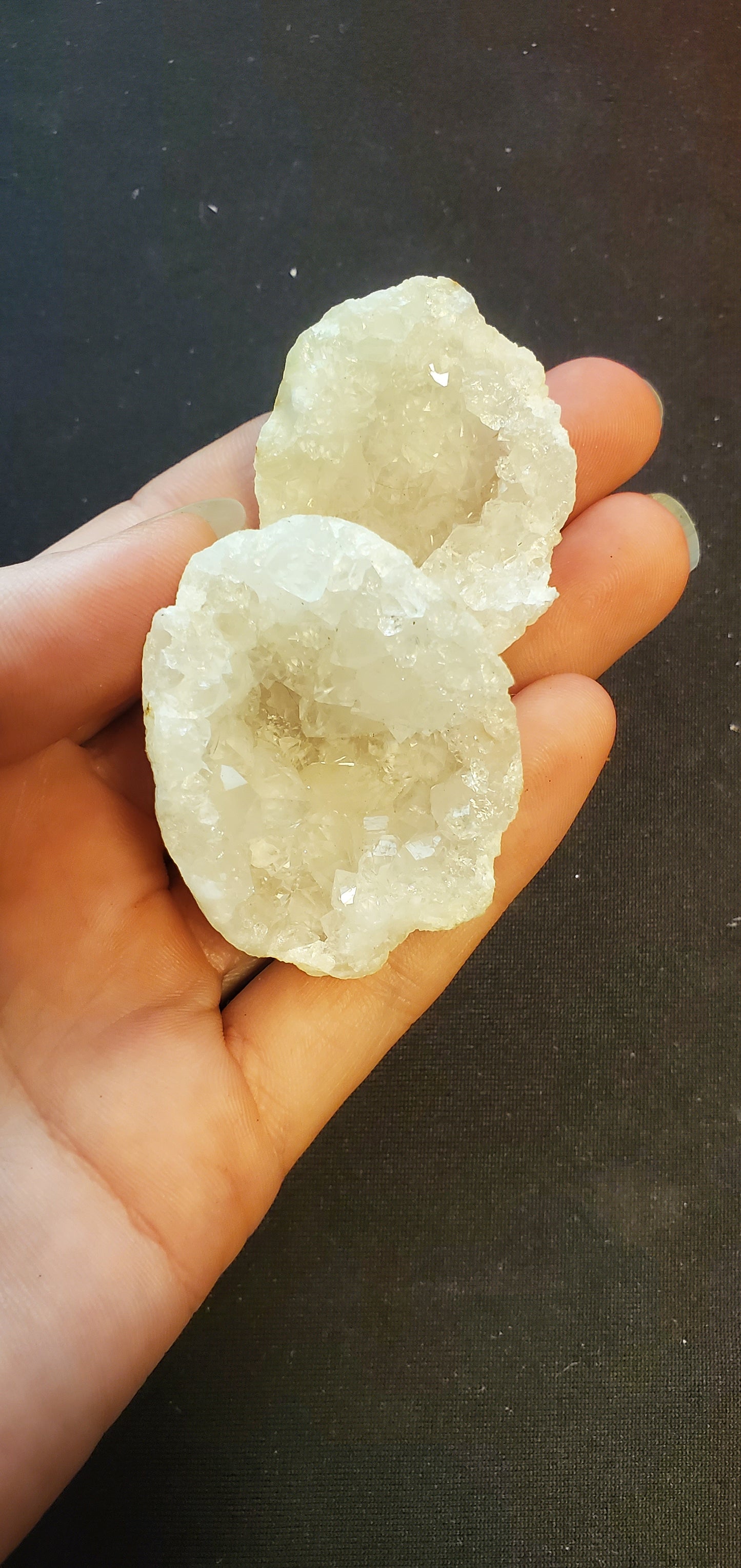 Break your own Quartz geode