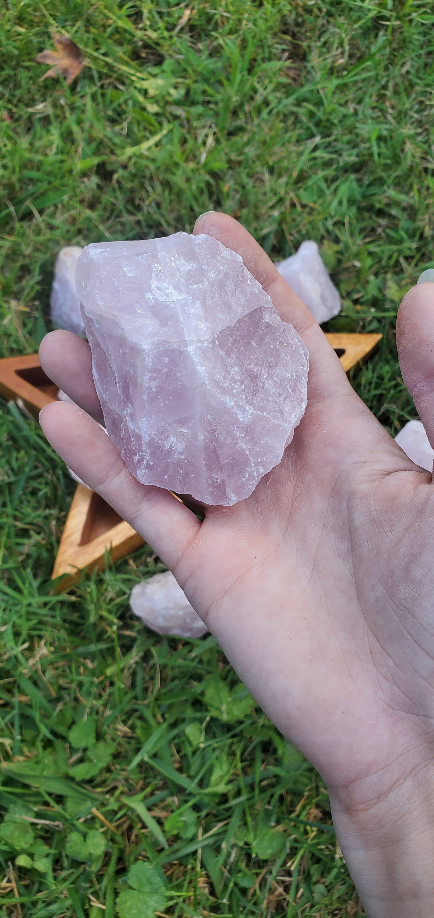 Rose Quartz Large Rough Stone