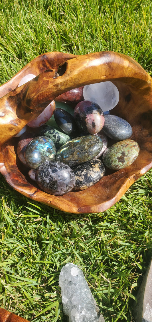 Crystal PALM Stone 1pc