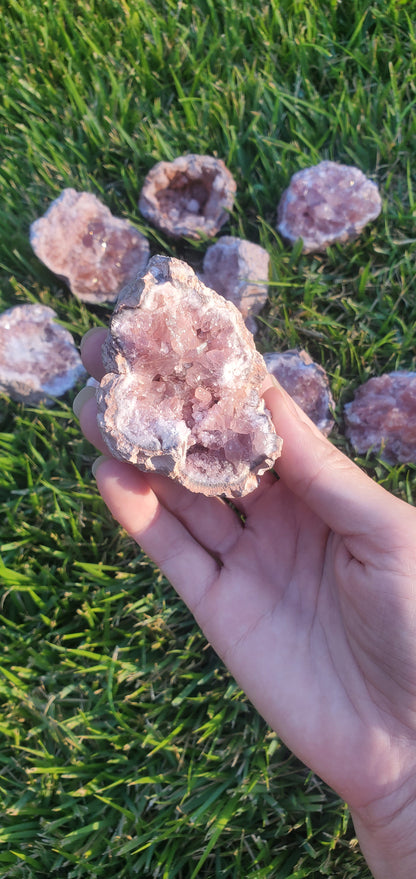 Pink Amethyst Geode