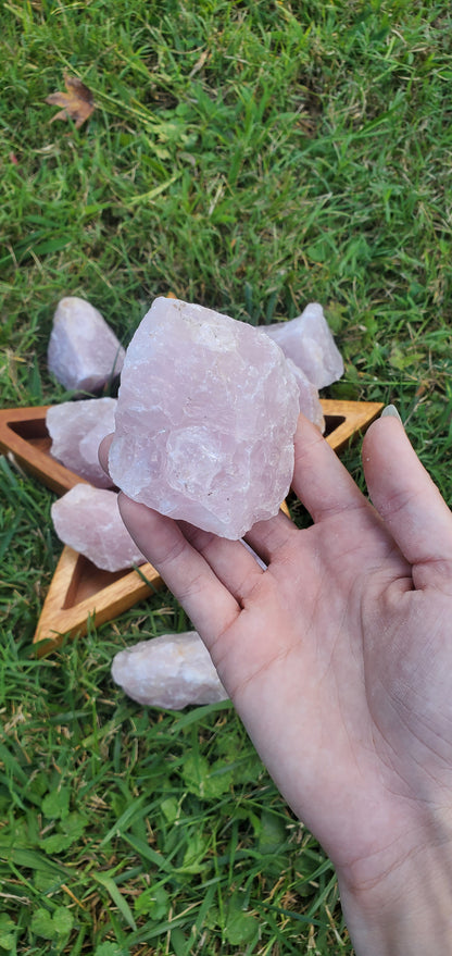 Rose Quartz Large Rough Stone