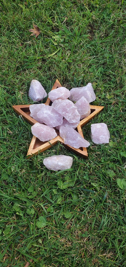 Rose Quartz Large Rough Stone