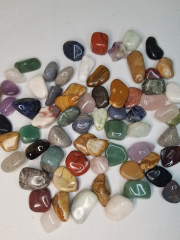 25 stone kit and Gemstone Tumble ONE DOLLAR + ROCKS