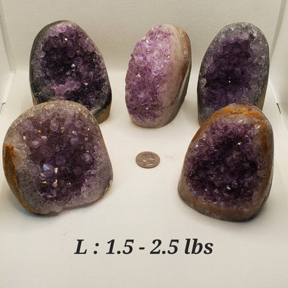 Amethyst Cutbase Geodes